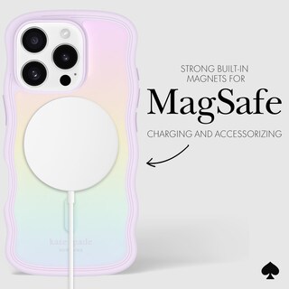 Foto 6 | Funda De Teléfono Kate Spade New York Para Iphone 16 Pro, Ópalo Ondulado - Venta Internacional.