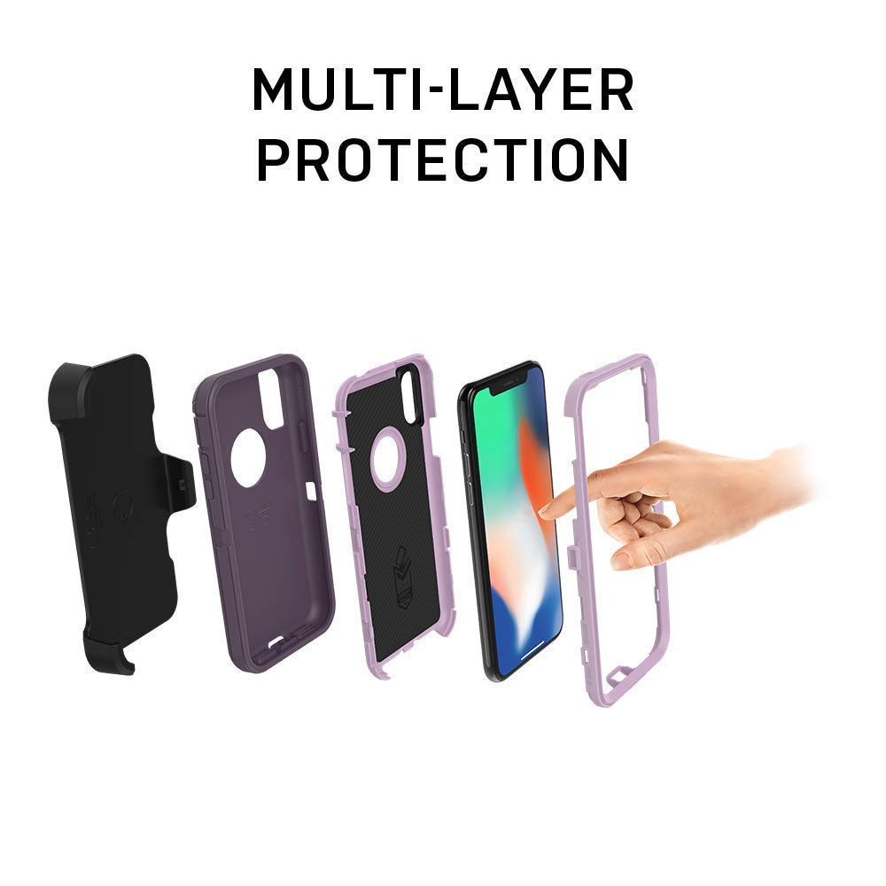 Foto 4 pulgar | Funda De Teléfono Otterbox Defender Series Para Iphone X/xs - Negra - Venta Internacional.