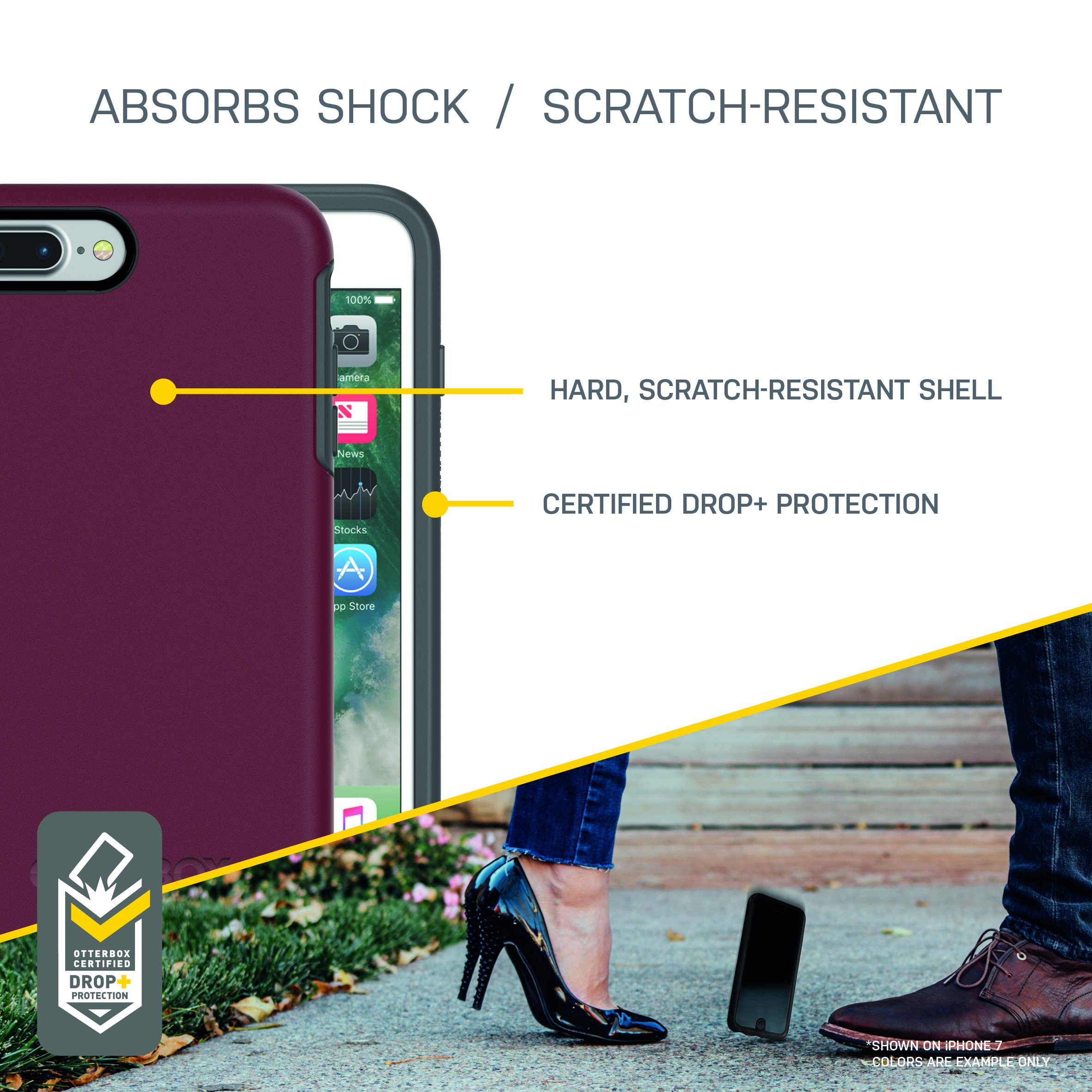 Foto 5 pulgar | Funda Otterbox Symmetry Series Para Iphone 8 Plus Y 7 Plus - Venta Internacional.