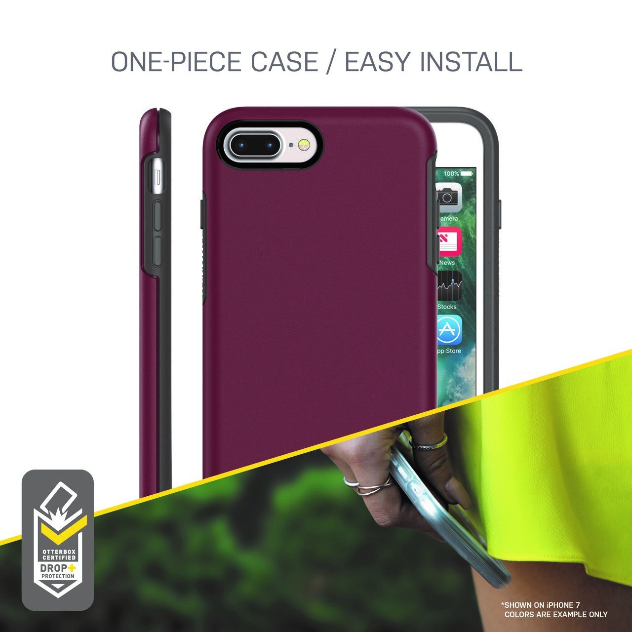 Foto 7 pulgar | Funda Otterbox Symmetry Series Para Iphone 8 Plus Y 7 Plus - Venta Internacional.