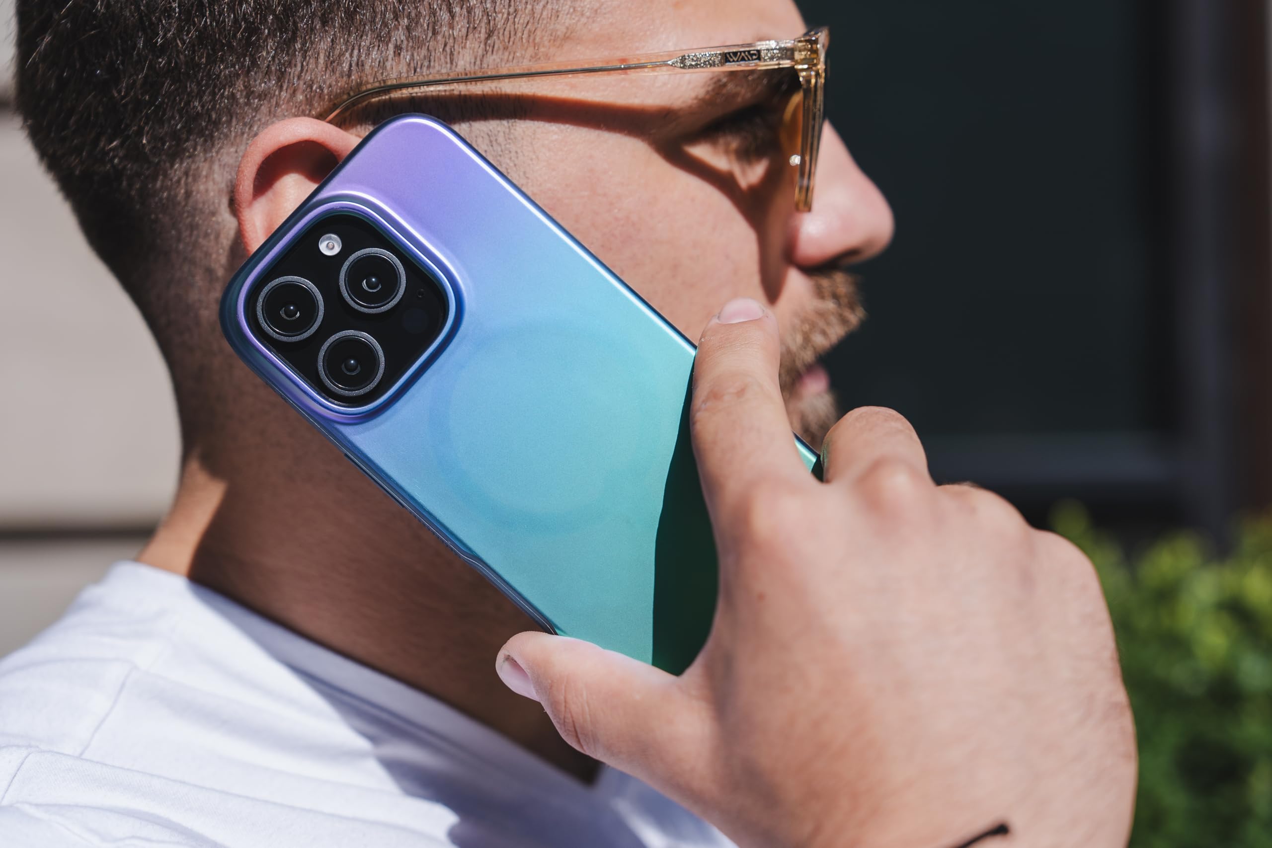 Foto 7 pulgar | Funda De Teléfono Zagg Milan Snap Para Iphone 16 Pro Que Cambia De Color - Venta Internacional.