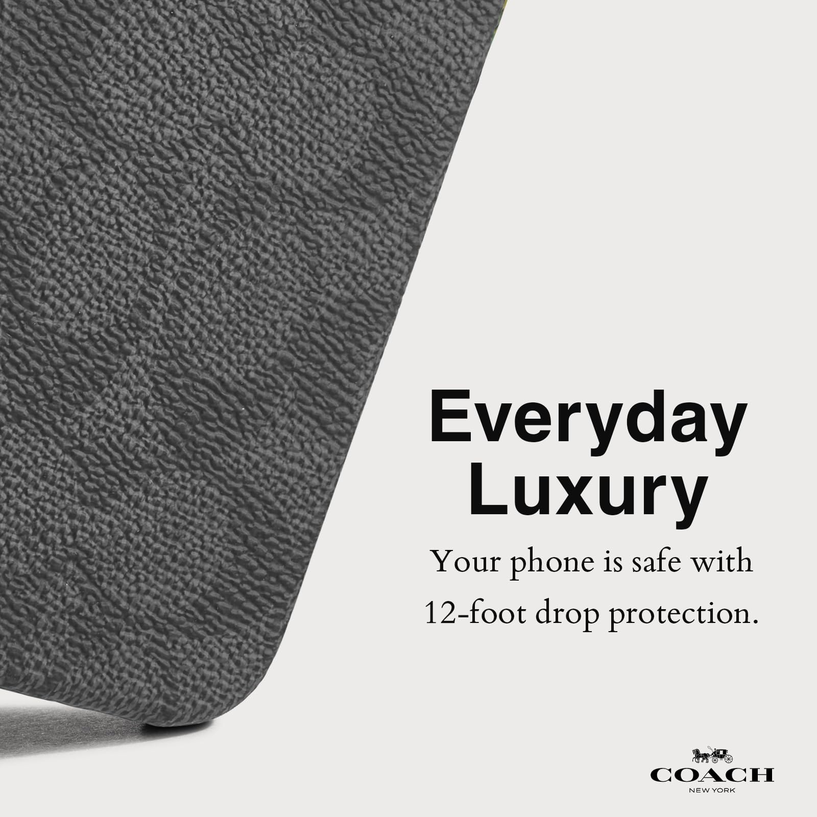 Foto 4 pulgar | Funda De Teléfono Coach Signature Canvas Para Iphone 16 Pro Max - Venta Internacional.