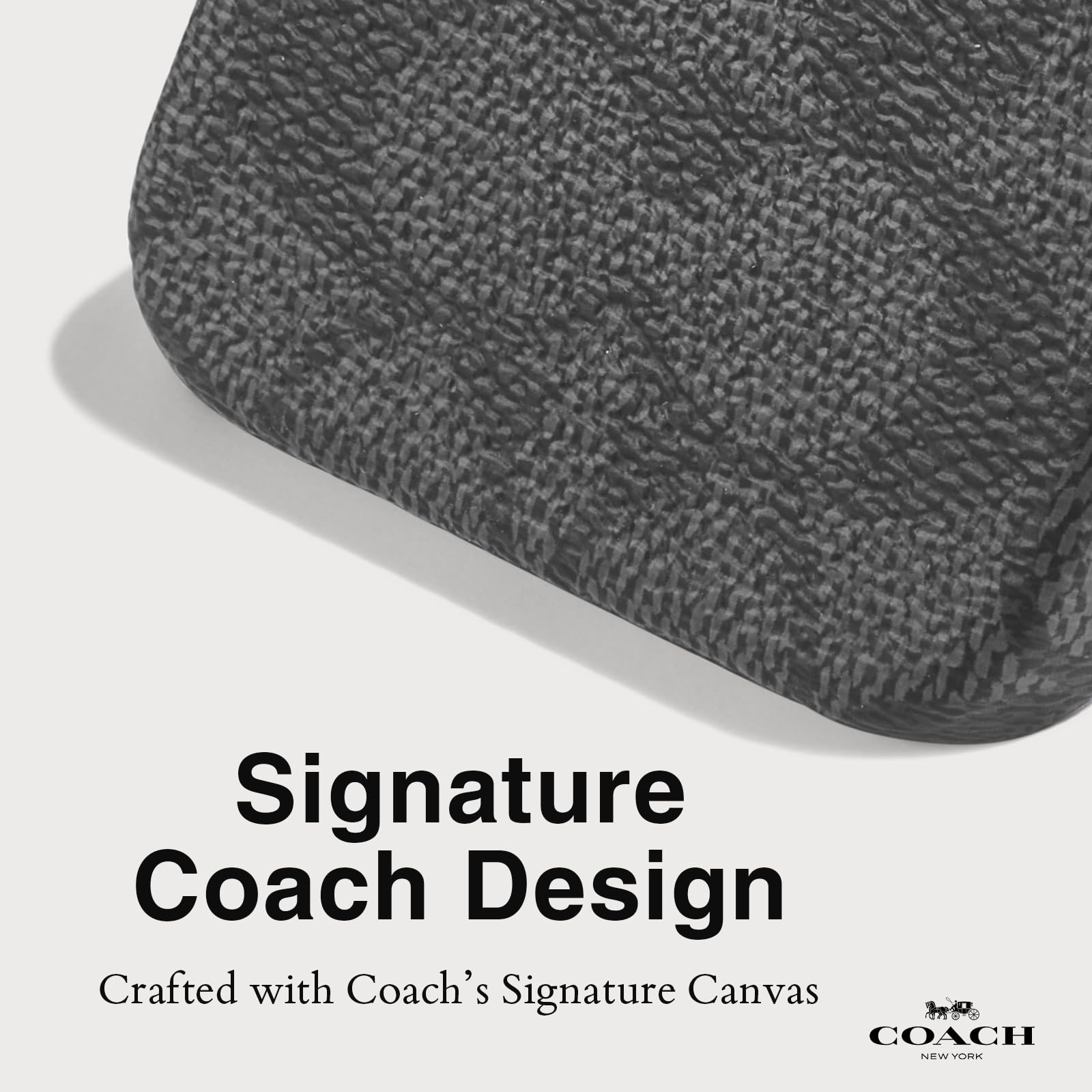 Foto 6 pulgar | Funda De Teléfono Coach Signature Canvas Para Iphone 16 Pro Max - Venta Internacional.