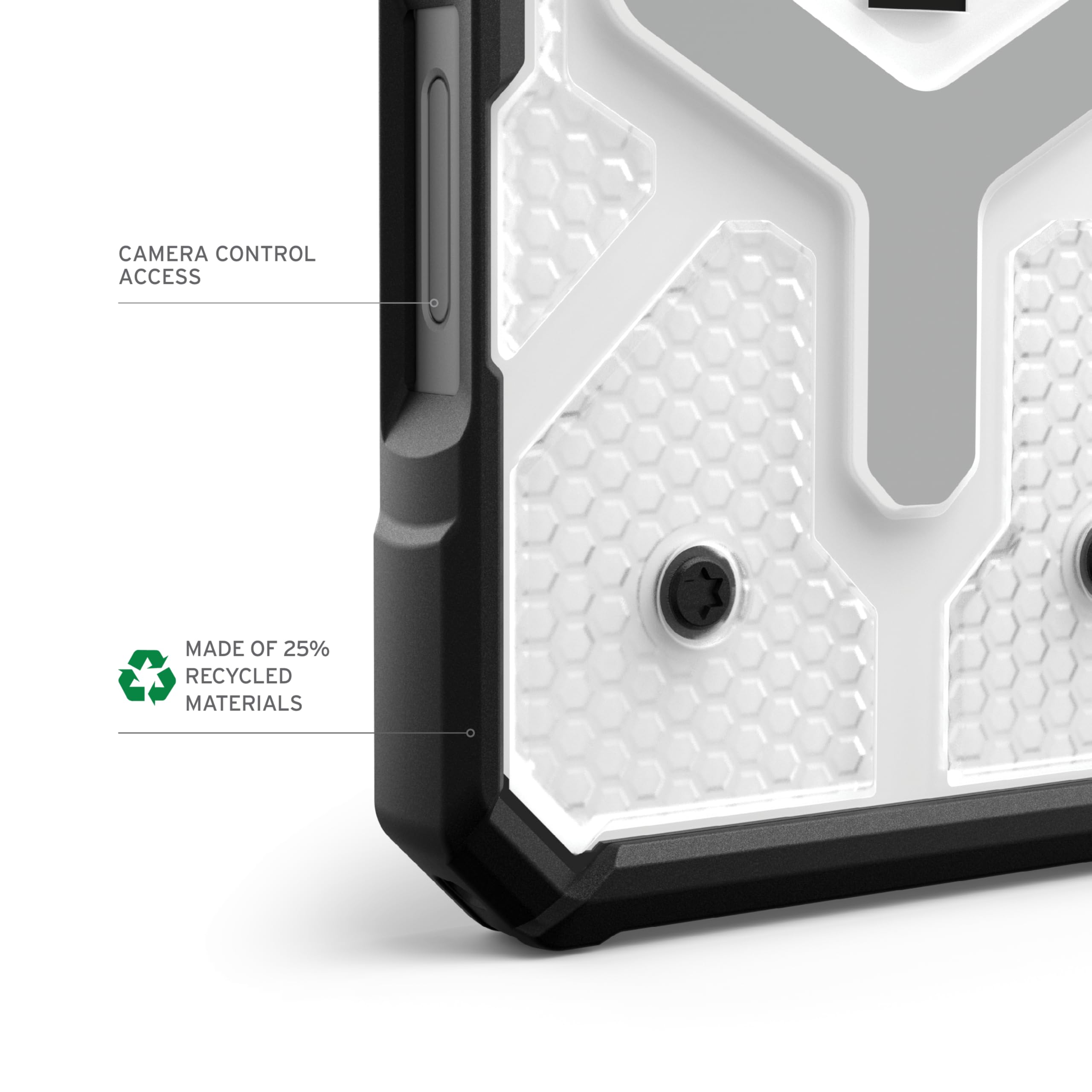 Foto 7 pulgar | Funda Para Teléfono Urban Armor Gear Uag Pathfinder Clear Para Iphone 16 Pro - Venta Internacional.