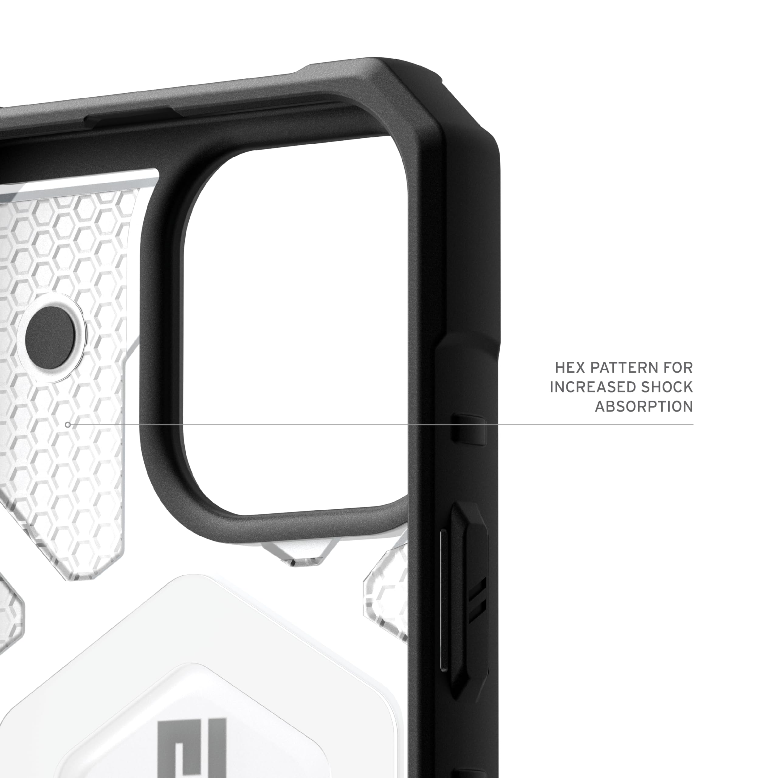 Foto 8 pulgar | Funda Para Teléfono Urban Armor Gear Uag Pathfinder Clear Para Iphone 16 Pro - Venta Internacional.