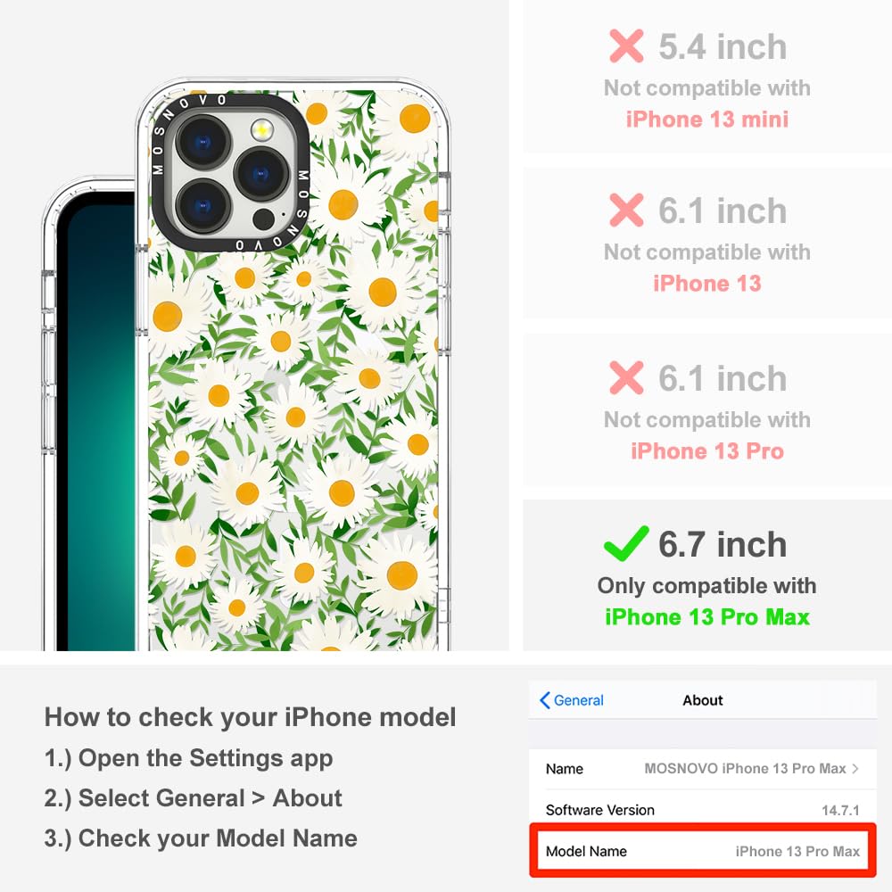 Foto 3 pulgar | Funda De Teléfono Mosnovo Compatible Con Iphone 13 Pro Max Clear - Venta Internacional.
