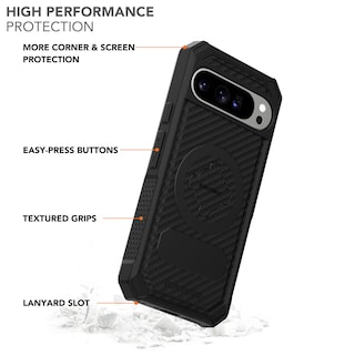 Foto 2 | Funda Rokform Para Google Pixel 9 Pro Xl Rugged Series, Color Negro - Venta Internacional.