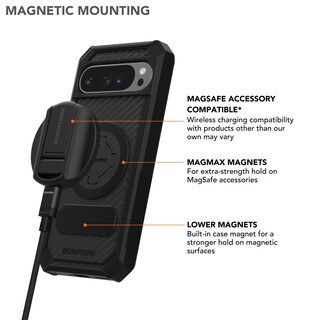 Foto 3 | Funda Rokform Para Google Pixel 9 Pro Xl Rugged Series, Color Negro - Venta Internacional.