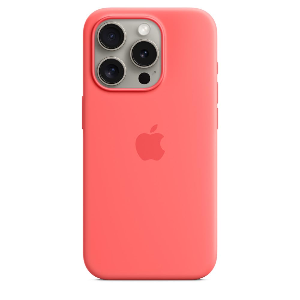 Foto 2 pulgar | Funda Para Teléfono Apple Iphone 15 Pro De Silicona Con Magsafe - Guayaba - Venta Internacional.