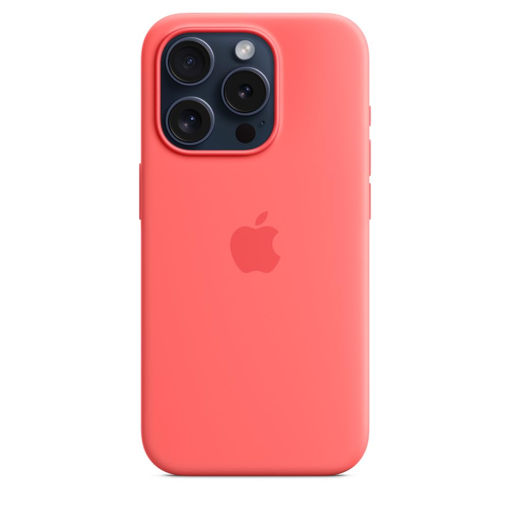 Foto 3 pulgar | Funda Para Teléfono Apple Iphone 15 Pro De Silicona Con Magsafe - Guayaba - Venta Internacional.