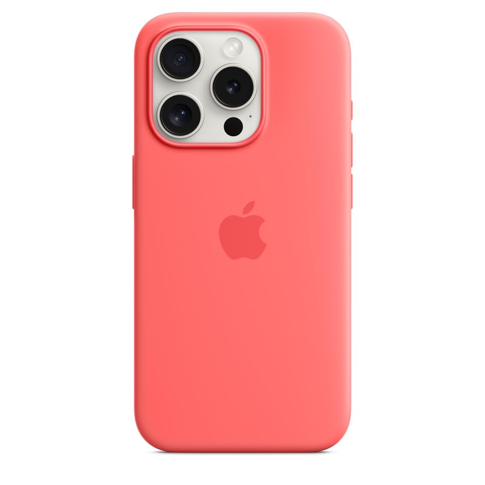 Foto 4 pulgar | Funda Para Teléfono Apple Iphone 15 Pro De Silicona Con Magsafe - Guayaba - Venta Internacional.
