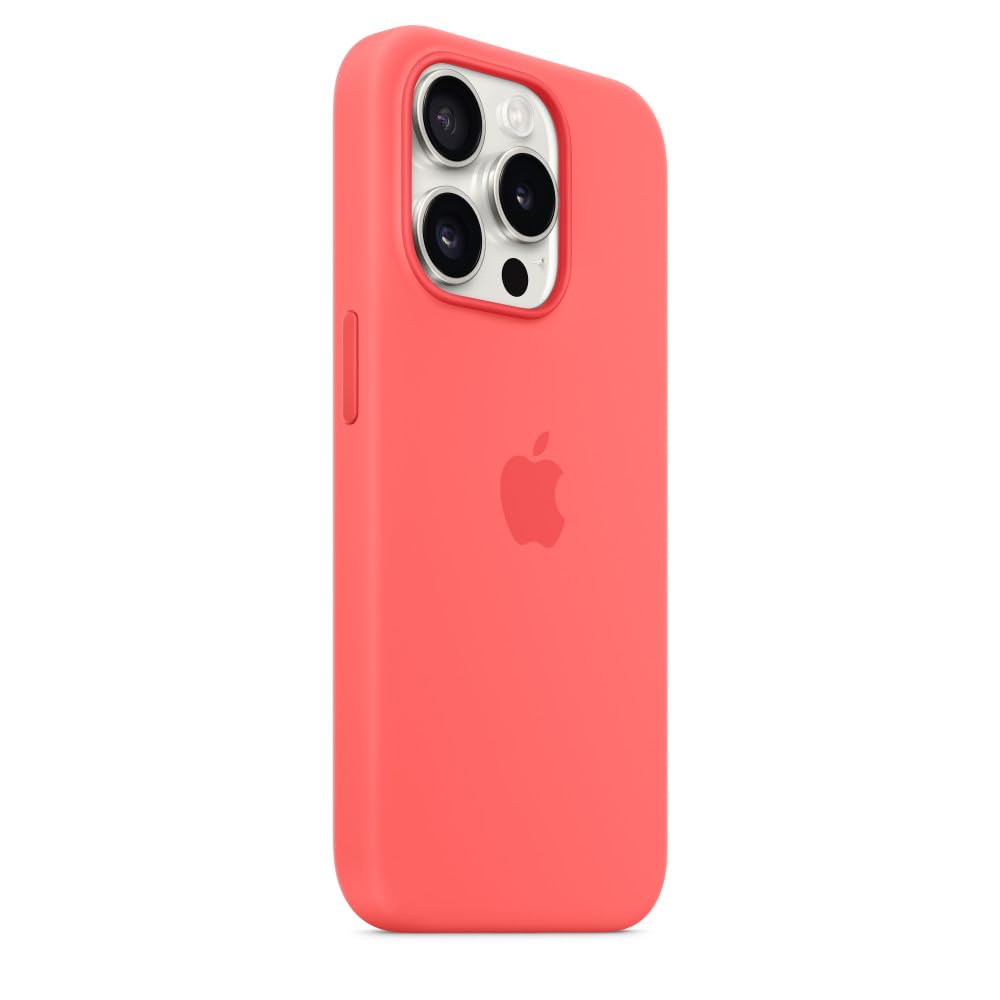 Foto 6 pulgar | Funda Para Teléfono Apple Iphone 15 Pro De Silicona Con Magsafe - Guayaba - Venta Internacional.