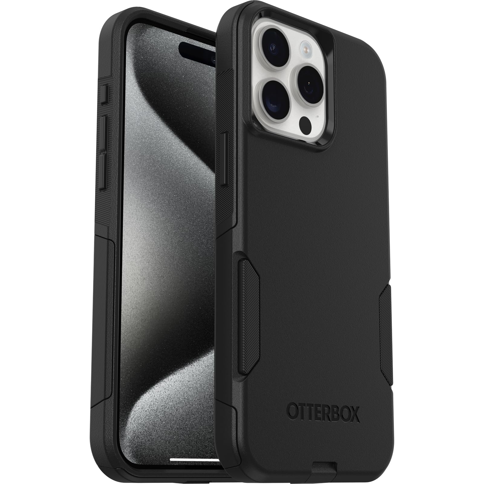 Foto 2 pulgar | Funda Otterbox Commuter Series Para Iphone 15 Pro Max, Color Negro - Venta Internacional.