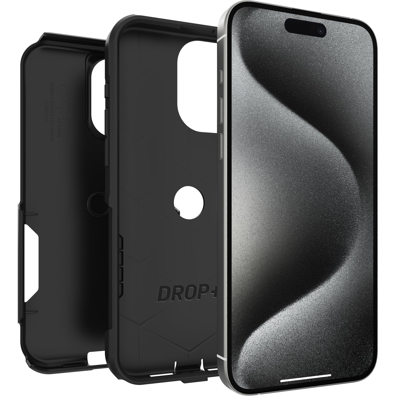 Foto 5 pulgar | Funda Otterbox Commuter Series Para Iphone 15 Pro Max, Color Negro - Venta Internacional.