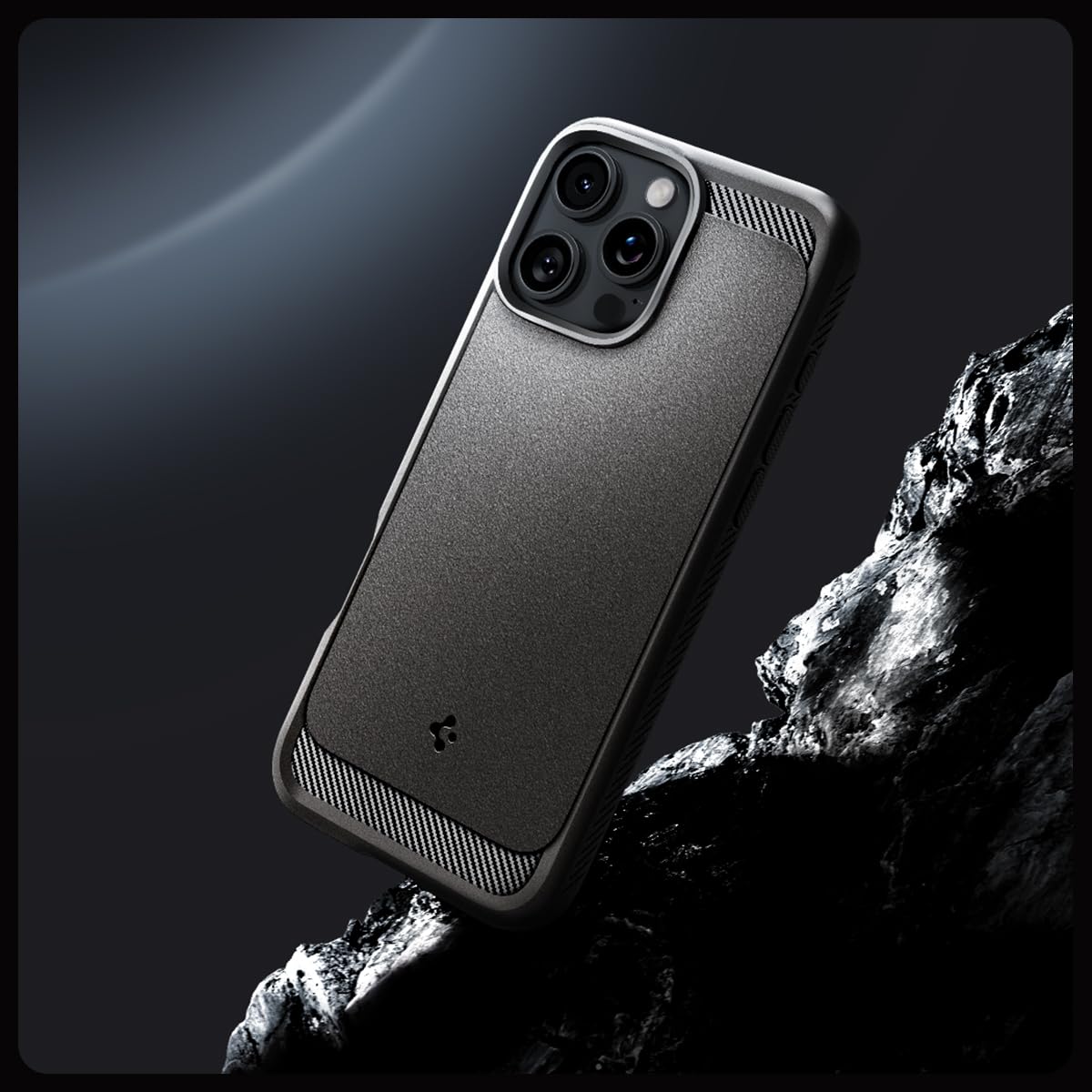 Foto 4 pulgar | Funda Para Teléfono Spigen Rugged Armor Magfit Iphone 16 Pro Max Gris - Venta Internacional.