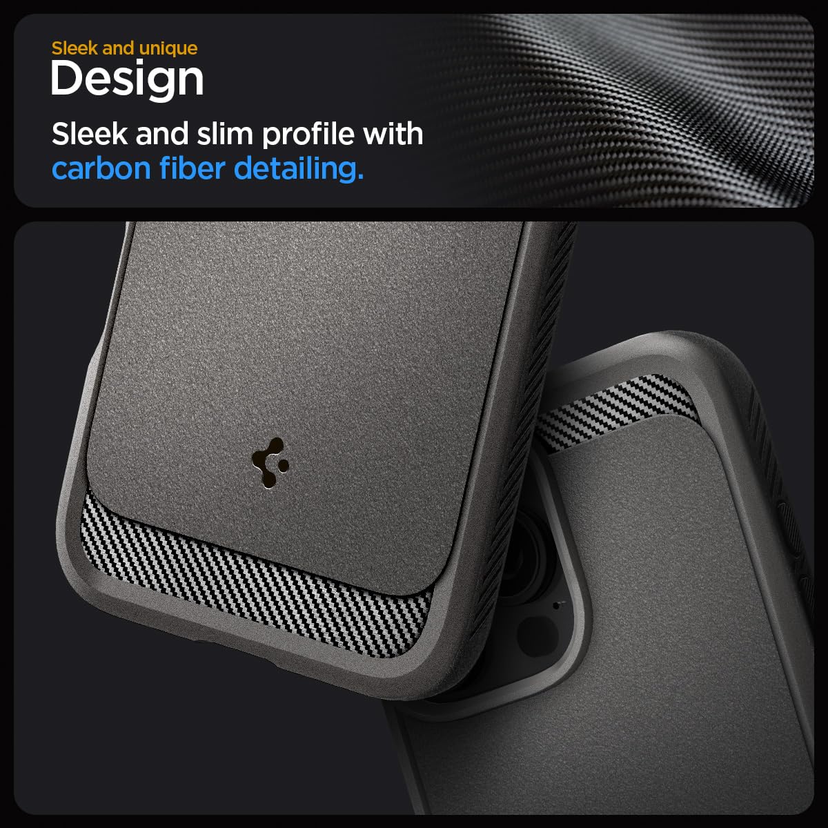 Foto 5 pulgar | Funda Para Teléfono Spigen Rugged Armor Magfit Iphone 16 Pro Max Gris - Venta Internacional.