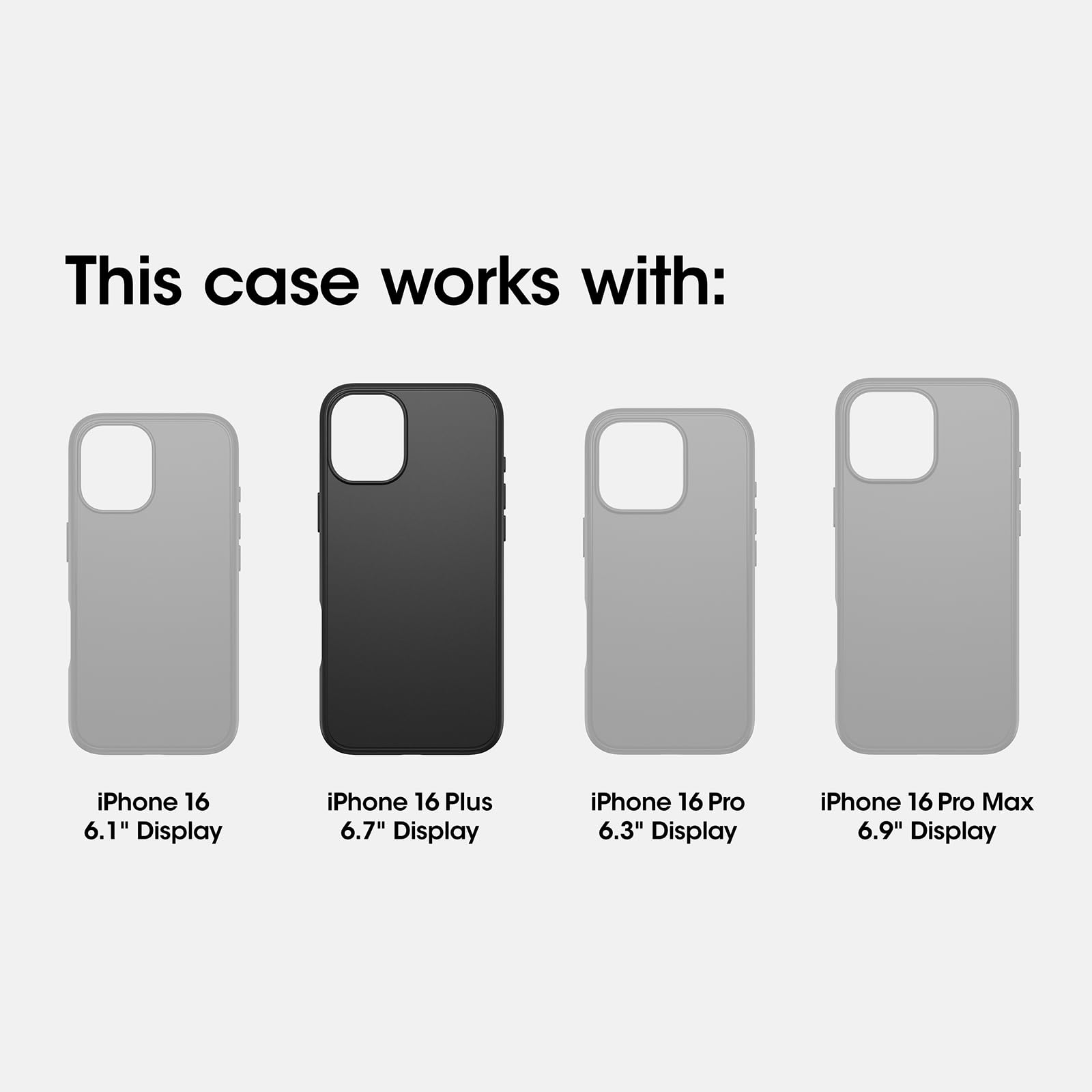 Foto 3 pulgar | Funda Otterbox Defender Series Para Iphone 16 Plus, Color Azul - Venta Internacional.