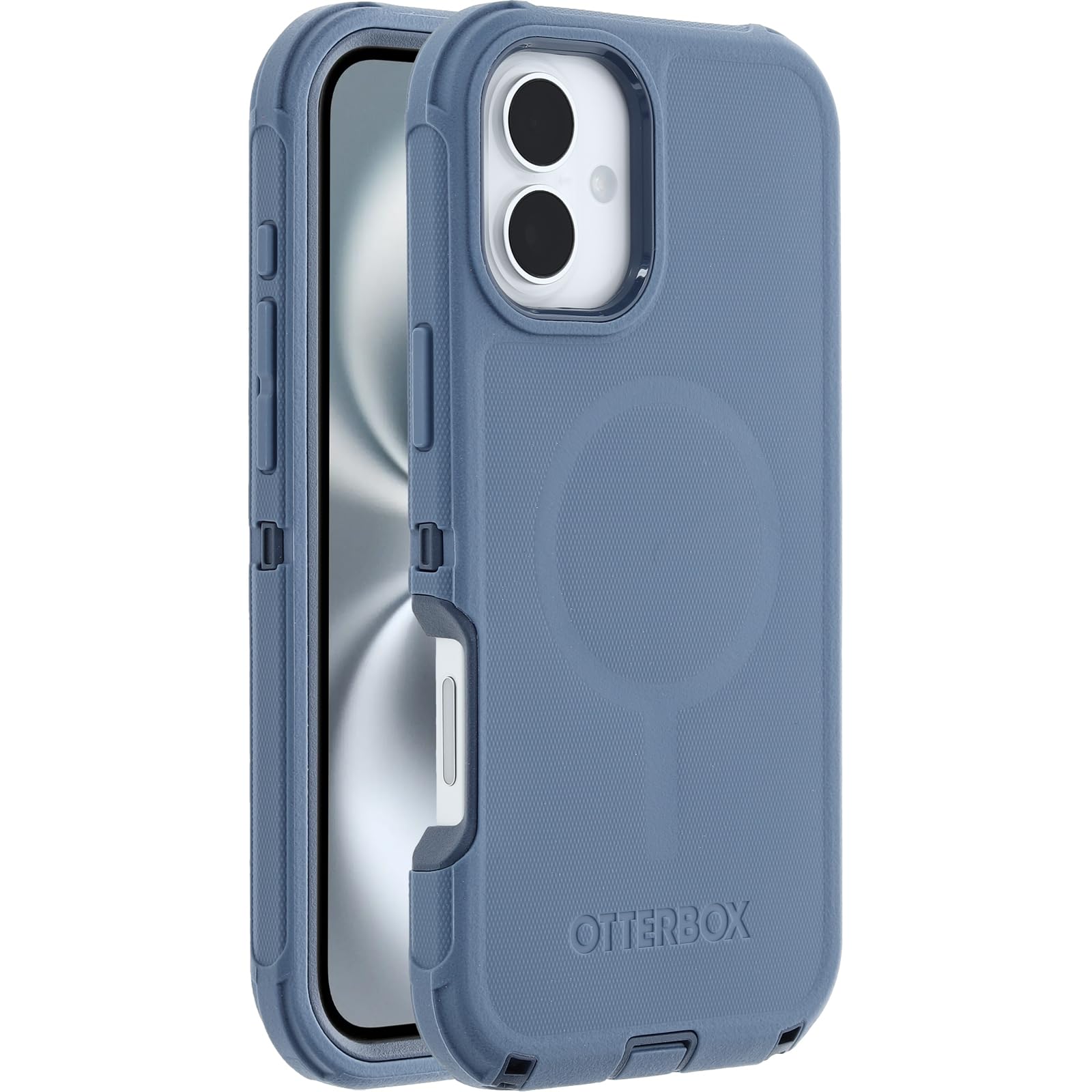 Foto 4 pulgar | Funda Otterbox Defender Series Para Iphone 16 Plus, Color Azul - Venta Internacional.