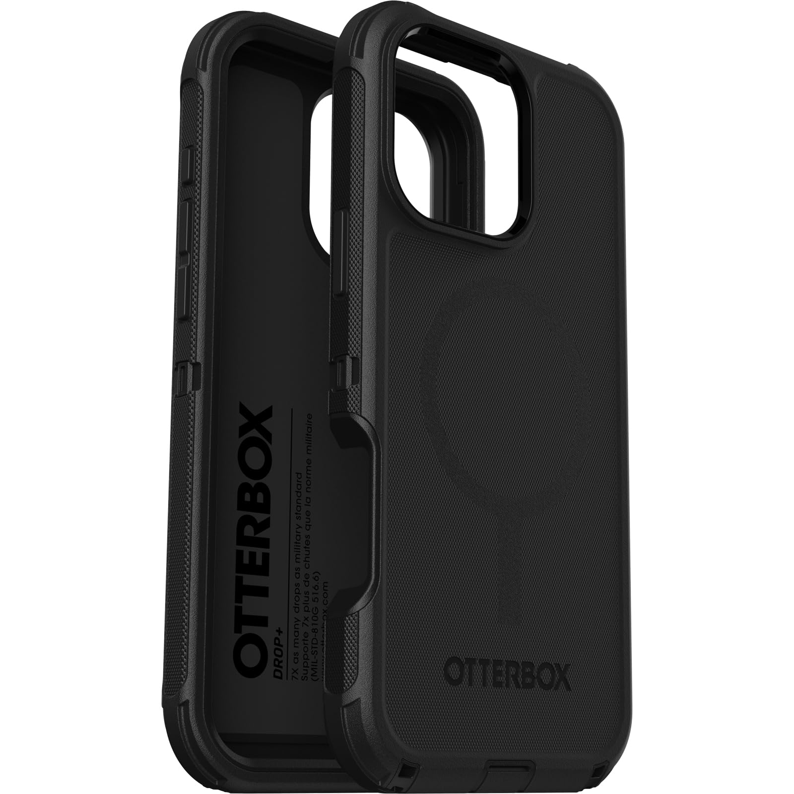 Foto 5 pulgar | Funda Otterbox Defender Series Para Iphone 16 Pro Max, Color Negro - Venta Internacional.