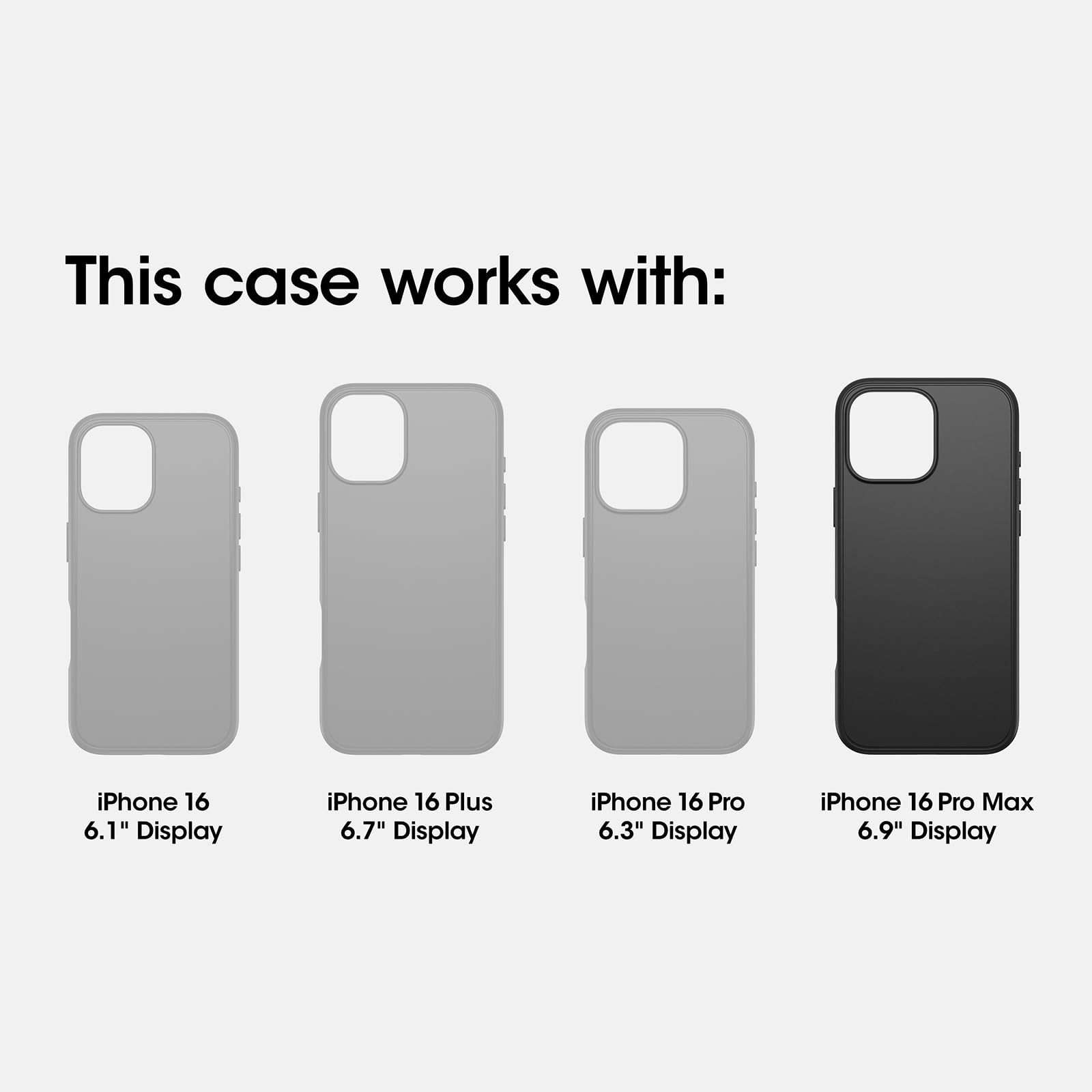 Foto 3 pulgar | Funda Para Teléfono Otterbox Iphone 16 Pro Max Defender Xt Clear - Venta Internacional.