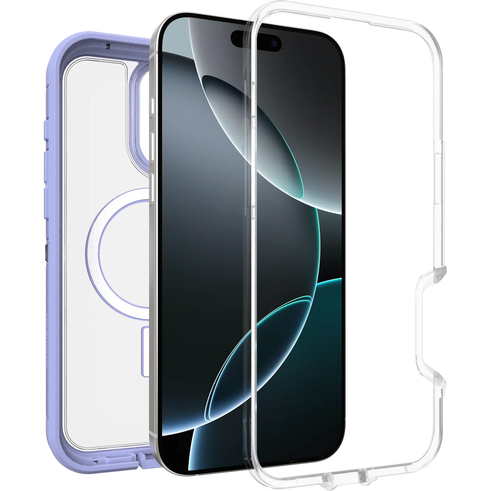 Foto 3 | Funda Para Teléfono Otterbox Iphone 16 Pro Max Defender Xt Clear - Venta Internacional.