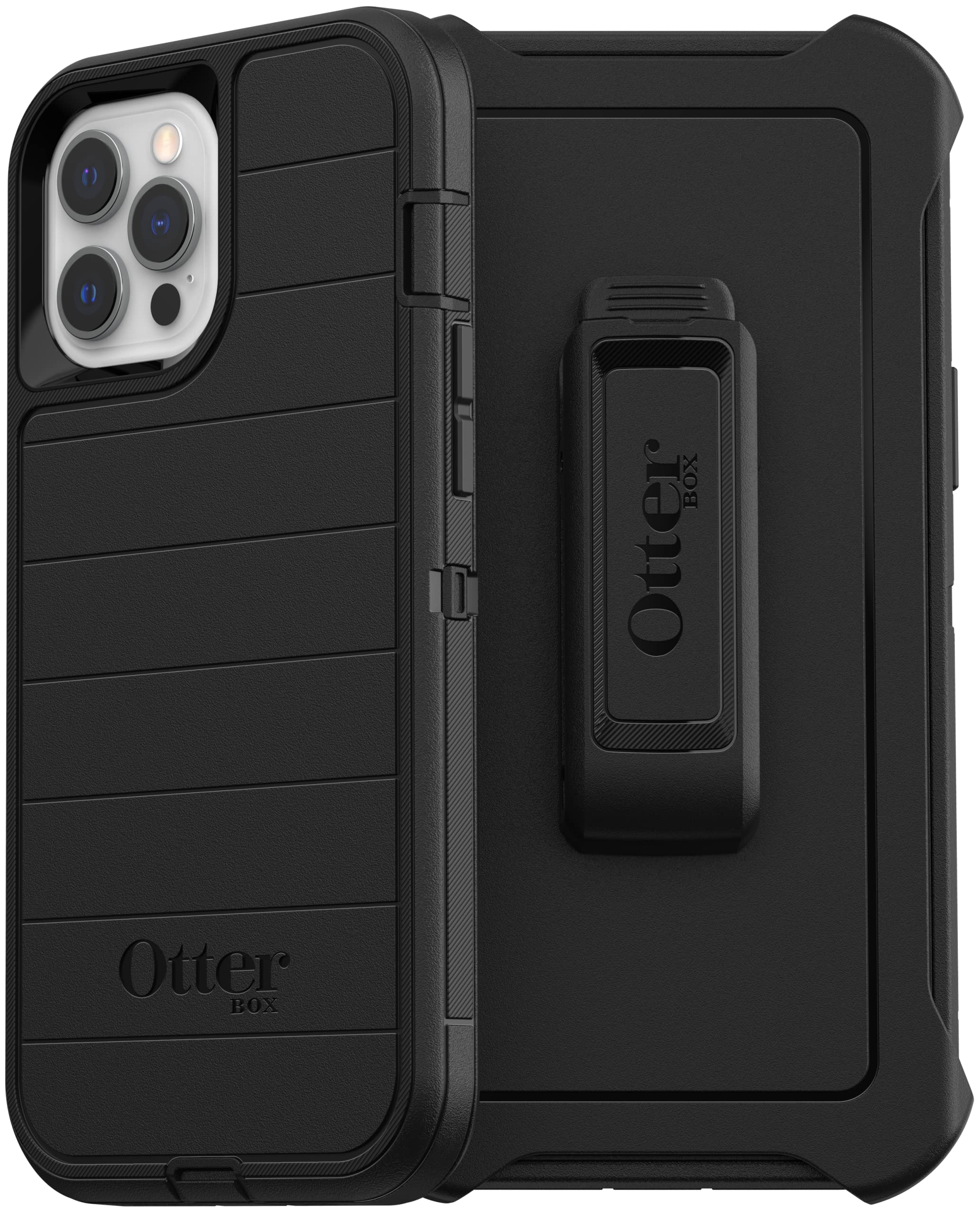 Foto 2 pulgar | Funda Para Teléfono Otterbox Defender Iphone 12 Pro Max - Negra - Venta Internacional.