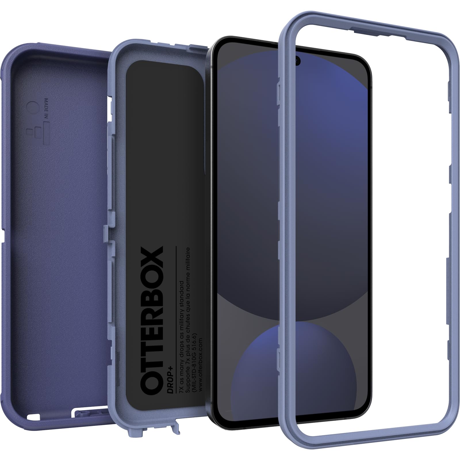 Foto 3 pulgar | Funda Otterbox Para Samsung Galaxy S24 Fe Defender Denver Dusk - Venta Internacional.