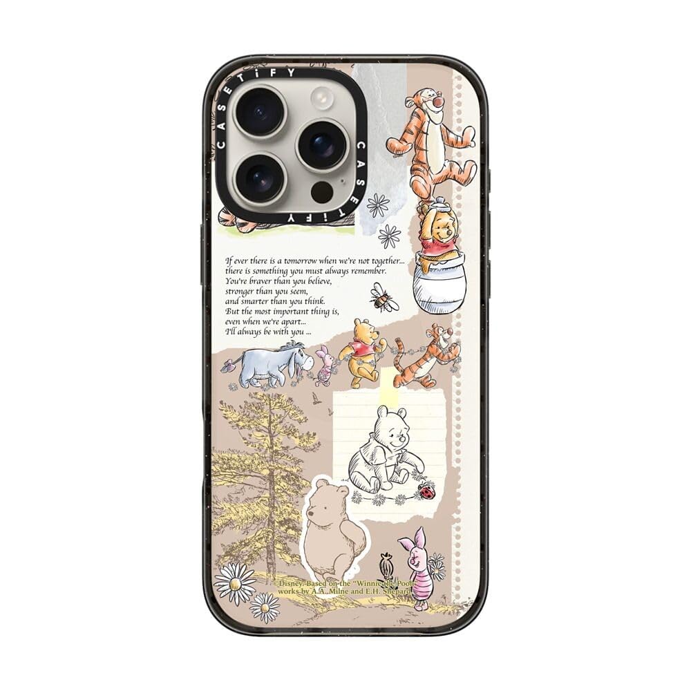 Foto 4 pulgar | Funda De Teléfono Casetify Impact Iphone 16 Pro Max Winnie Pooh - Venta Internacional.