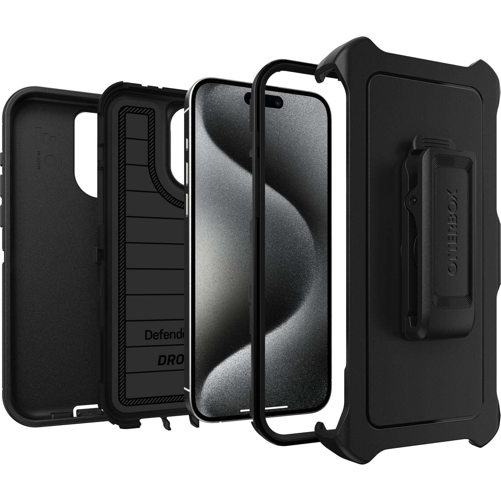 Foto 5 pulgar | Funda Para Teléfono Otterbox Defender Series Pro Iphone 15 Pro Max - Venta Internacional.