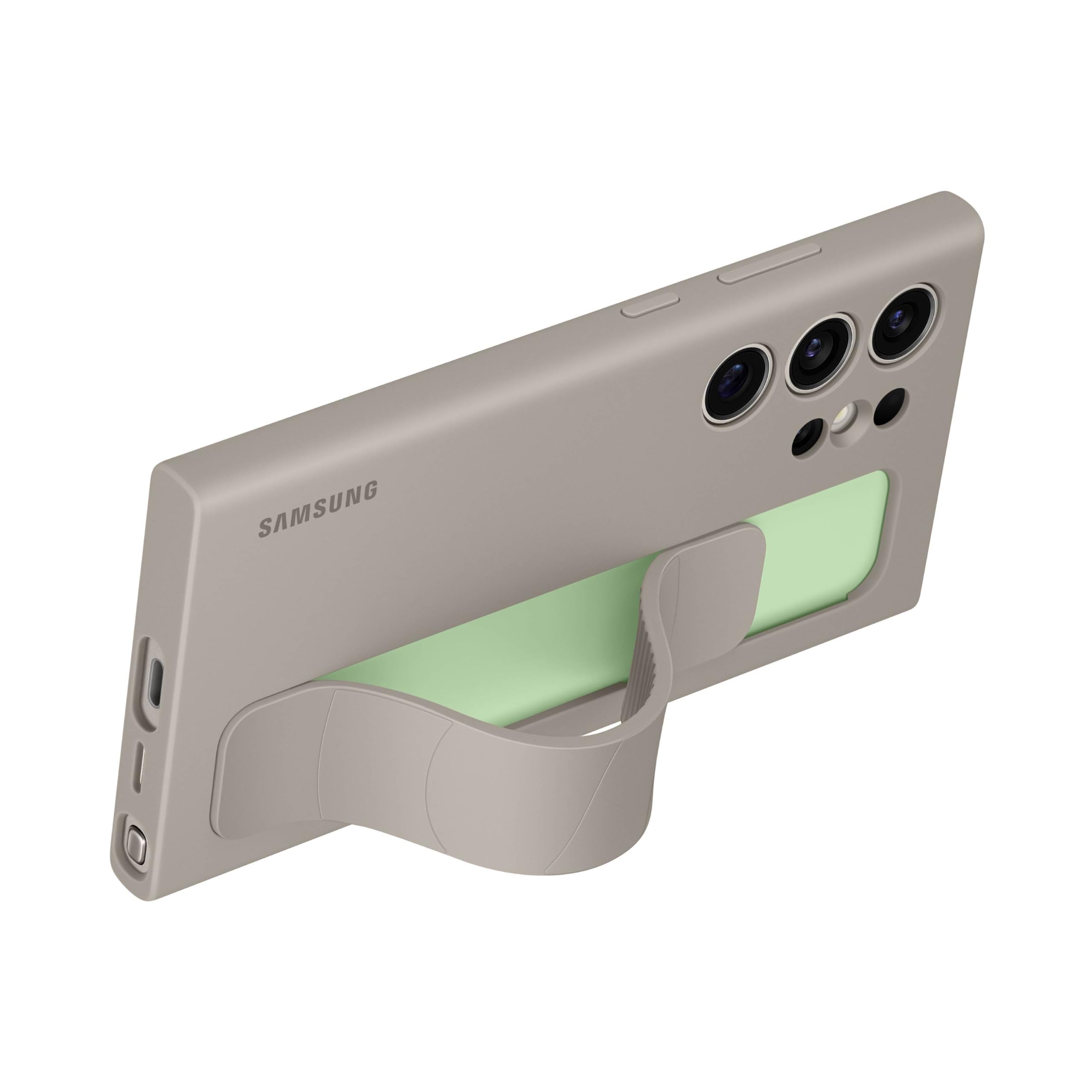 Foto 5 pulgar | Funda Para Teléfono Samsung Galaxy S24 Ultra Standing Grip Taupe - Venta Internacional.