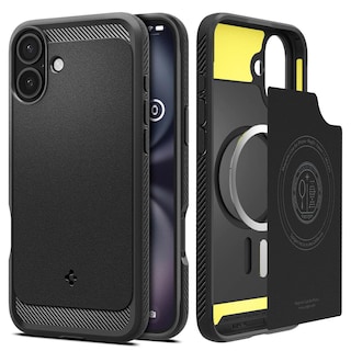 Foto 1 | Funda Spigen Rugged Armor Magfit Para Iphone 16 Con Magsafe - Venta Internacional.