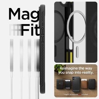 Foto 6 | Funda Spigen Rugged Armor Magfit Para Iphone 16 Con Magsafe - Venta Internacional.