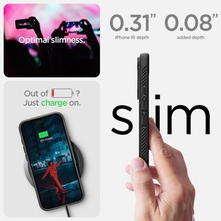 Foto 7 | Funda Spigen Rugged Armor Magfit Para Iphone 16 Con Magsafe - Venta Internacional.