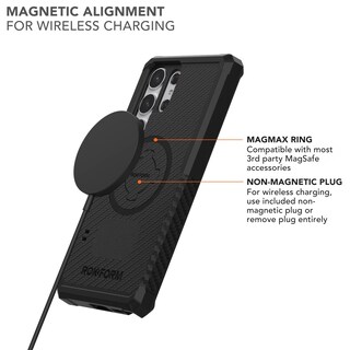Foto 6 | Funda Rokform Rugged Series Para Galaxy S23 Ultra, Color Negro - Venta Internacional.