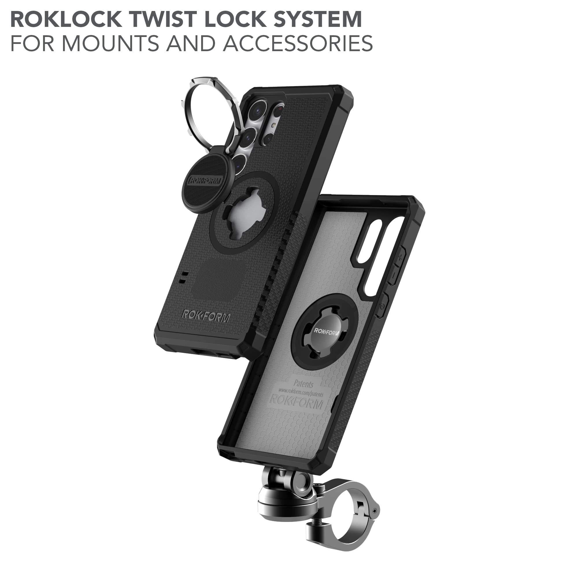 Foto 8 pulgar | Funda Rokform Rugged Series Para Galaxy S23 Ultra, Color Negro - Venta Internacional.