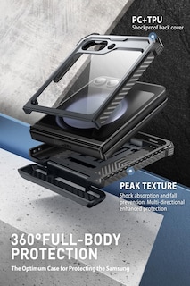 Foto 2 | Funda De Teléfono I-blason Armorbox Con Soporte Para Samsung Galaxy Z Flip 5 - Venta Internacional.
