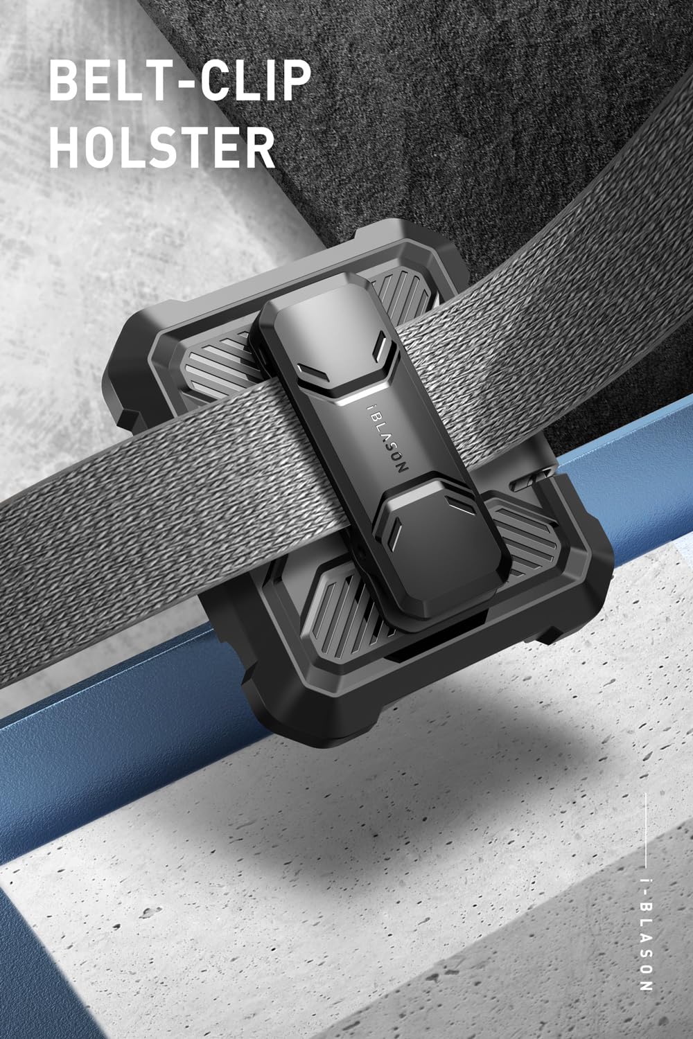 Foto 7 pulgar | Funda De Teléfono I-blason Armorbox Con Soporte Para Samsung Galaxy Z Flip 5 - Venta Internacional.