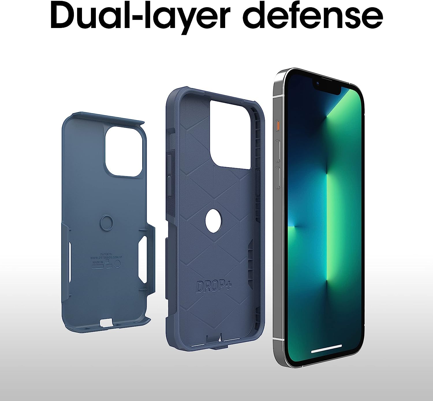 Foto 3 | Funda Otterbox Commuter Series Para Iphone 13 Pro - Rock Skip Way - Venta Internacional.