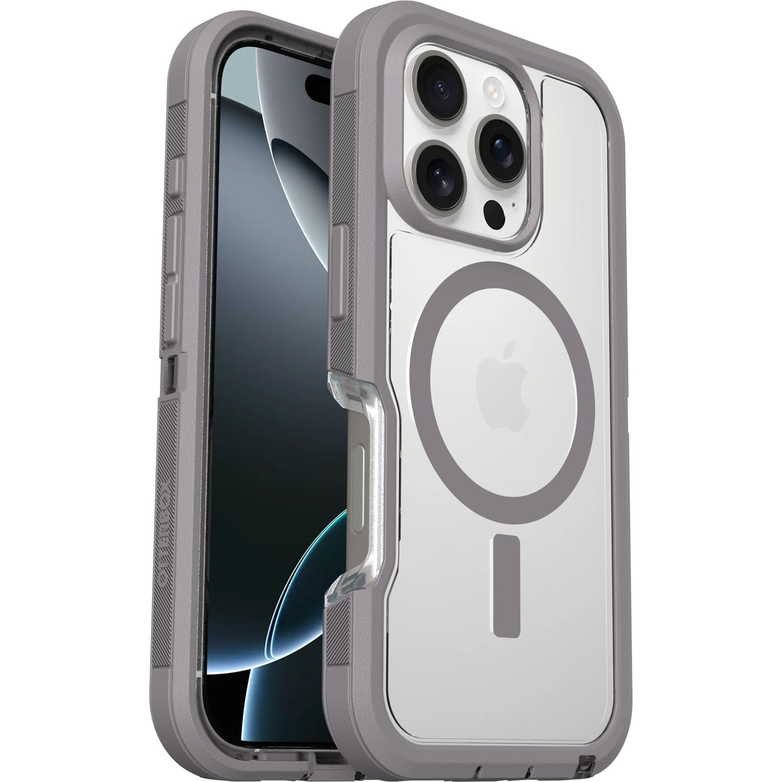 Foto 2 pulgar | Funda Para Teléfono Otterbox Iphone 16 Pro Defender Xt Clear - Venta Internacional.