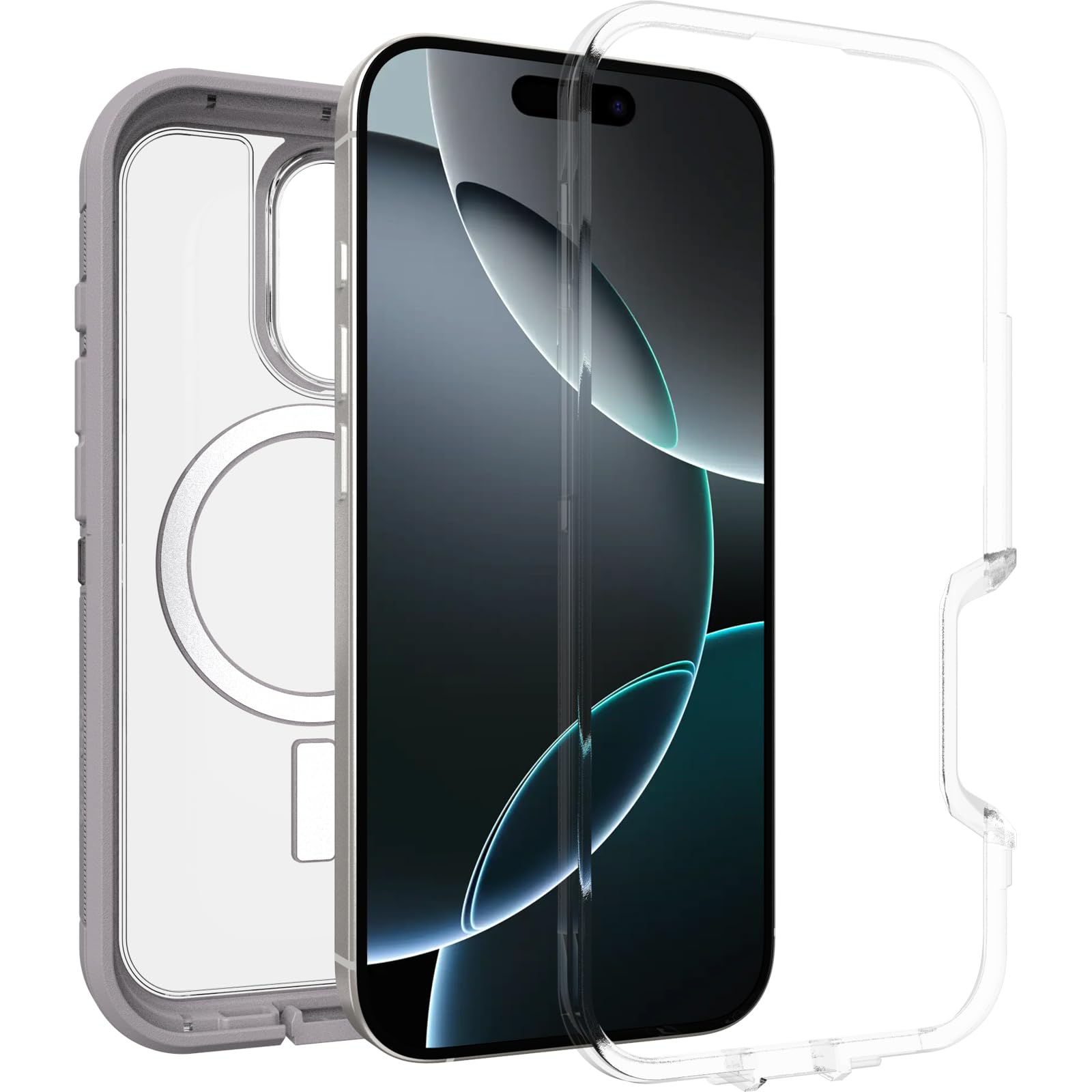 Foto 5 pulgar | Funda Para Teléfono Otterbox Iphone 16 Pro Defender Xt Clear - Venta Internacional.