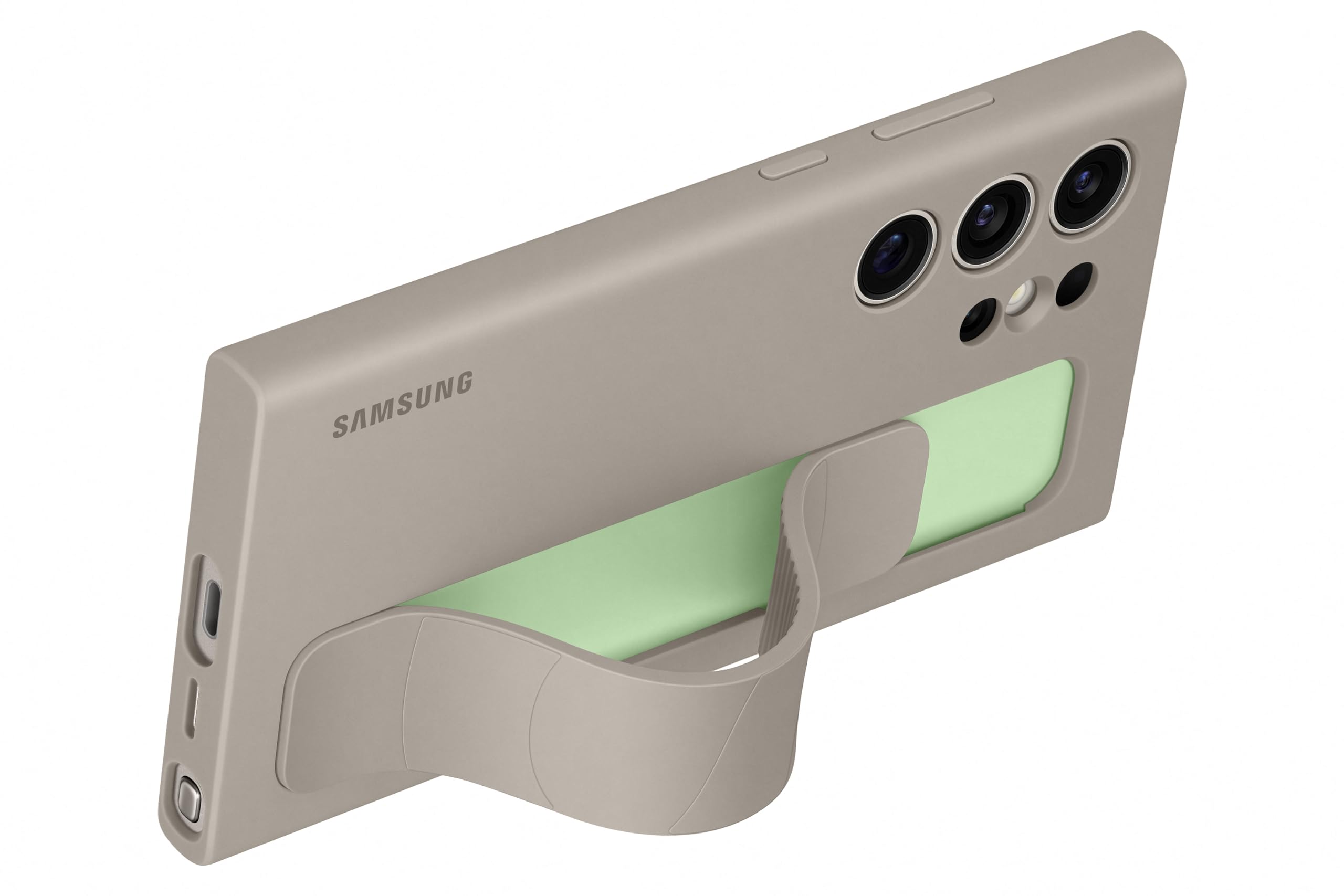 Foto 4 pulgar | Funda Para Samsung Galaxy S24 Ultra Official Standing Grip, Color Marrón - Venta Internacional.