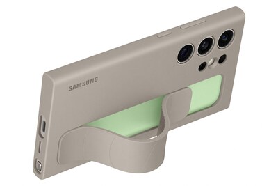 Foto 3 | Funda Para Samsung Galaxy S24 Ultra Official Standing Grip, Color Marrón - Venta Internacional.