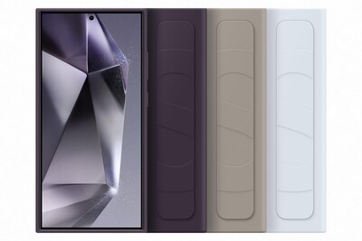 Foto 5 | Funda Para Samsung Galaxy S24 Ultra Official Standing Grip, Color Marrón - Venta Internacional.