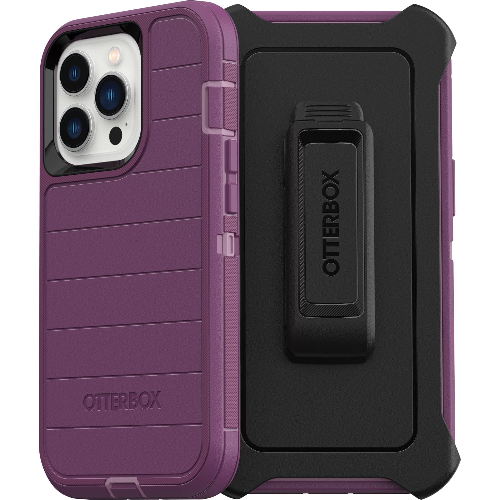 Foto 6 pulgar | Funda Otterbox Defender Series Para Iphone 13 Pro Happy Purple - Venta Internacional.