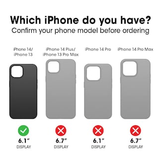 Foto 2 | Funda De Teléfono Otterbox Symmetry Series Clear Para Iphone 14 Y 13 - Venta Internacional.