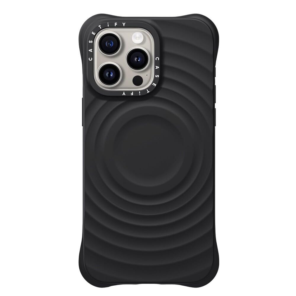 Funda Para Teléfono: Tify Ripple Para Iphone 15 Pro Max, Color Negro - Venta Internacional.