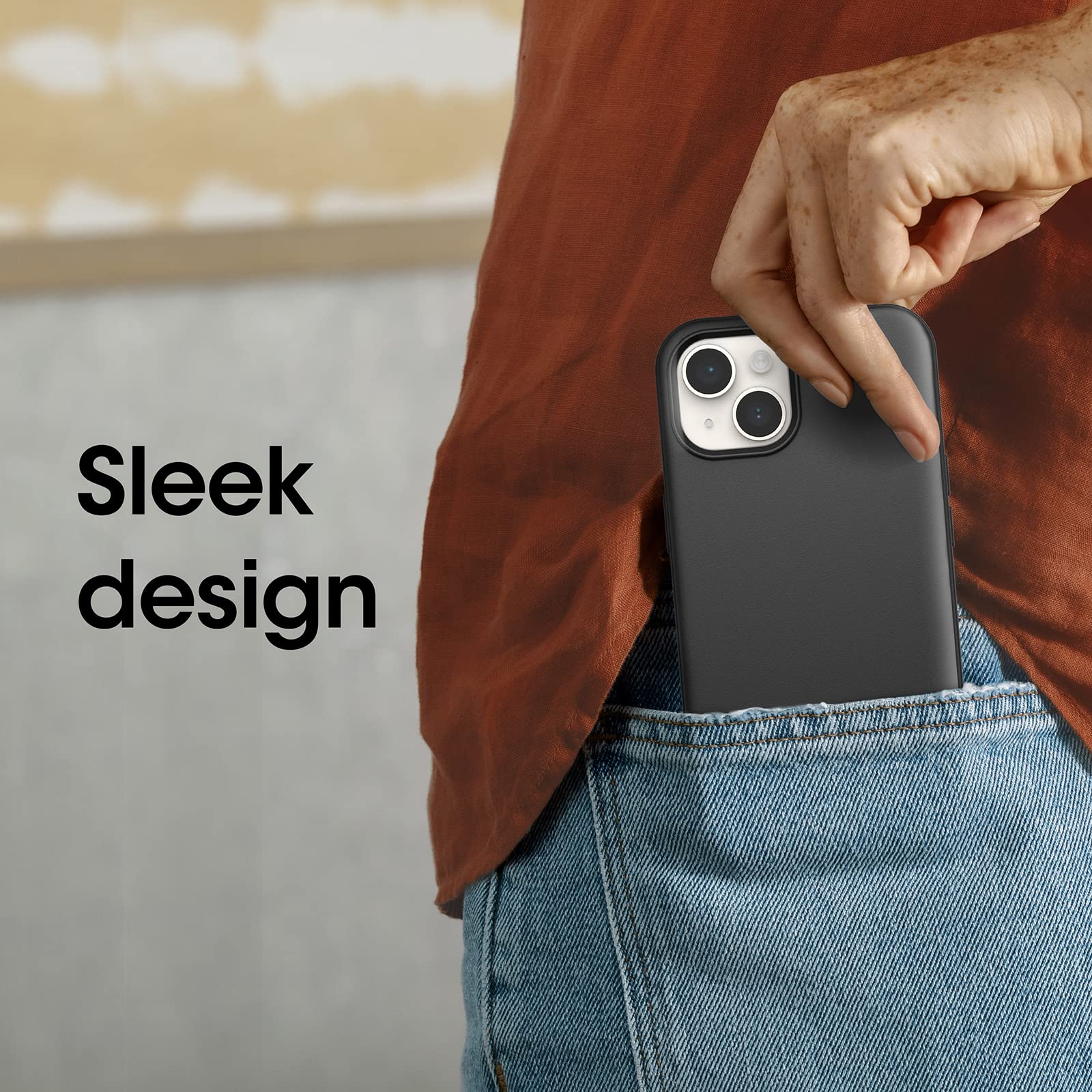 Foto 6 pulgar | Funda Otterbox Symmetry Series Para Iphone 14 Y Iphone 13 - Venta Internacional.