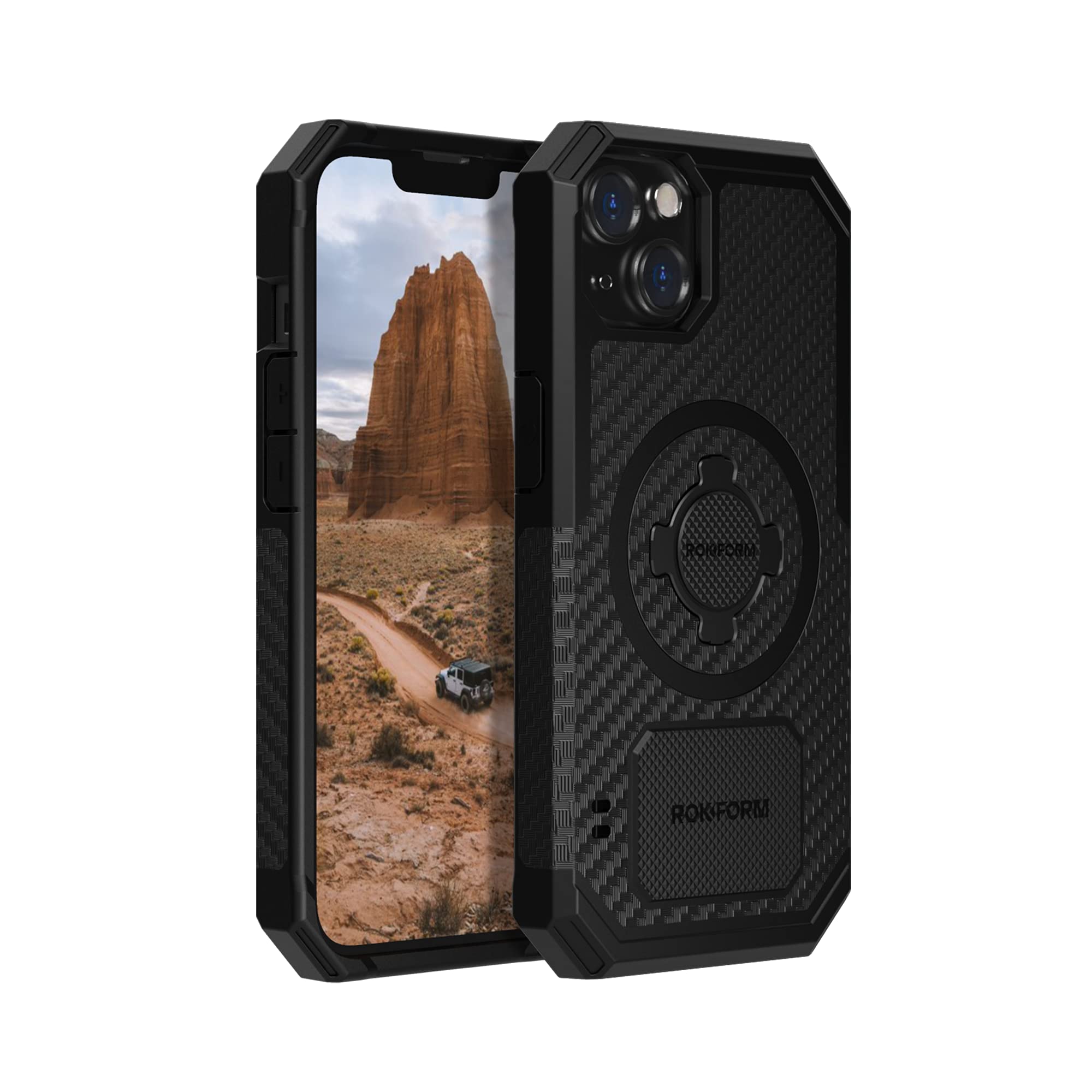 Foto 2 pulgar | Funda Para Teléfono Rokform Rugged Series Para Iphone 13 Con Magsafe Black - Venta Internacional.