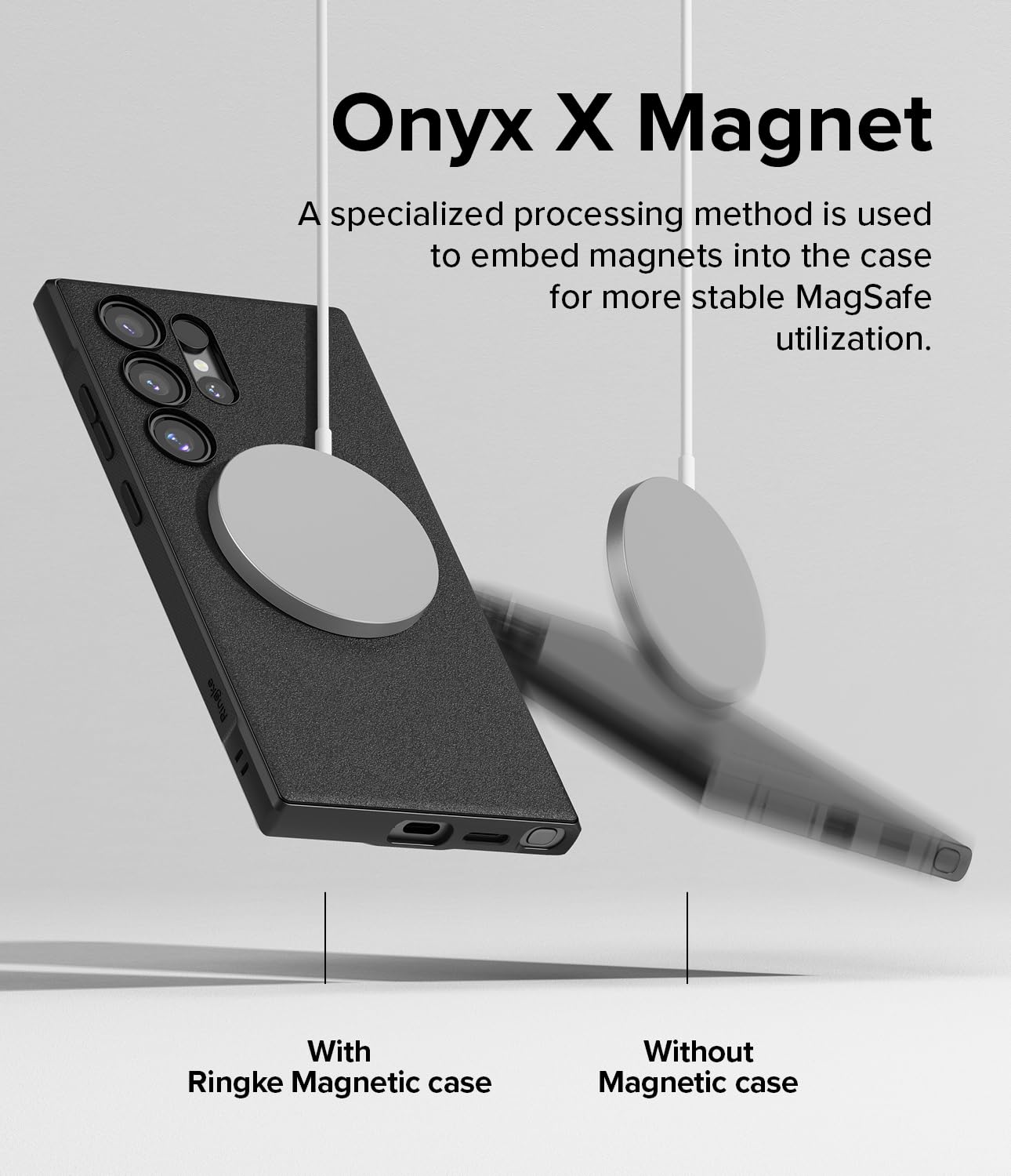 Foto 5 pulgar | Funda Ringke Onyx Compatible Con Magsafe Para Samsung Galaxy S24 Ultra - Venta Internacional.