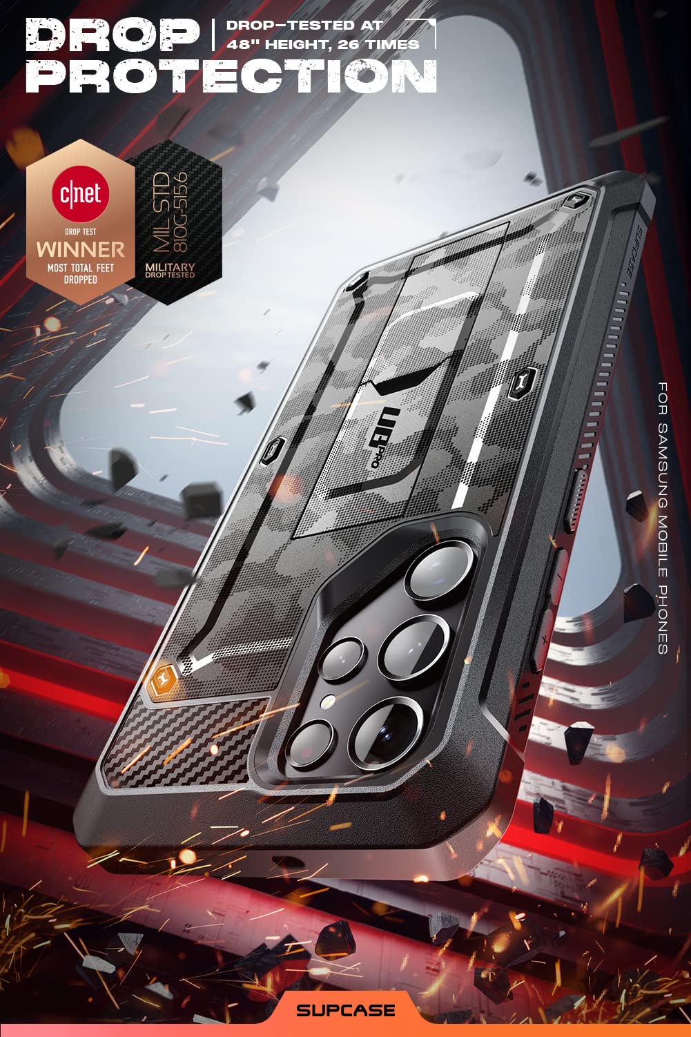 Foto 2 | Funda Supcase Unicorn Beetle Pro Para Samsung Galaxy S22 Ultra 5g - Venta Internacional.